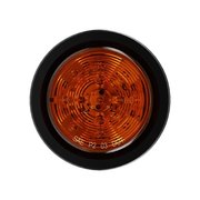 Abrams 2.5" Round Amber 13 LED Trailer Clearance Side Marker Light TML-R213-A